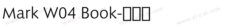Mark W04 Book字体转换